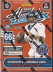 2022 Panini Absolute NFL Football Factory Sealed Blaster Box Look for Kaboom