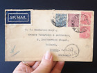 1929 India Cover to GB KGV 8a Karachi Early Airmail, 20 April 1929 Imperial Air