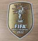 FIFA World Cup 2022 Qatar Winners Champions Badges Patch Chest Gold