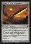 Magic MTG Mirrodin Besieged FOIL Sword of Feast and Famine LIGHTLY PLAYED (LP)