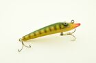 Vintage Paw Paw Moonight Pikaroon Painted Eye Minnow Antique Fishing Lure BH7