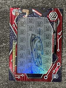 2022 Panini Elements RC Bailey Zappe Rookie Neon Signs Auto #/25🔥🔥
