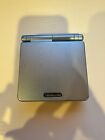 Game Boy Advance SP Backlit - Pearl Blue Good Condition with Charger