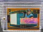 2021 Select Trevor Lawrence Orange Pulsar Selections Rookie Patch Auto RC #01/25