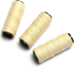 Professional Weaving Threads 3 Rolls for Making Wig Hand Sewing Hair Weft Hair W