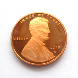 2019-W PROOF LINCOLN CENT - CAMEO