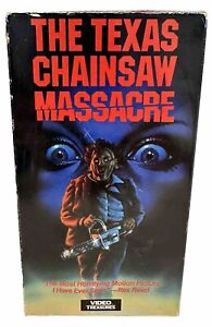 1974 THE TEXAS CHAINSAW MASSACRE 1988 VIDEO TREASURES RELEASE VHS TAPE