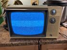 Vintage Zenith Solid State 11.5 in Retro TV Television 1970's Mid Century