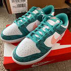 NEW Nike Dunk Low ME  Men's Size 11 Washed Teal/Bleached Coral DR8577-300