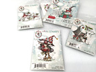 Packs of 4 Different  Polka Doodles Gnome for Christmas LDRS, New Rubber Stamps