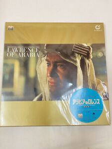 Lawrence of Arabia David Lean Movie Hi-Vision LD Laserdisc with Obi from Japan