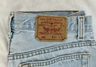 Levi's 501 Jeans Men 31 X 32 Straight Button Fly Blue Denim 1990s Vintage USA