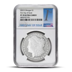 2023-S Proof Morgan Silver Dollar Coin NGC PF70 FDOI