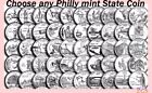 1999 - 2008 P or D Choose Any State Hood Quarters From U.S. Mint Coin Rolls