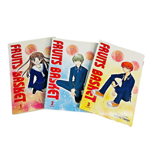 Fruits Basket Manga Comic Volumes 1-3 Natsuki Takaya