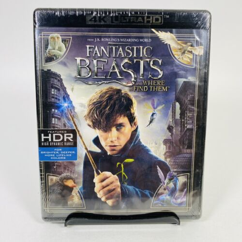 Fantastic Beasts - And Where to Find Them (4K Ultra HD + Blu-ray) Factory Sealed