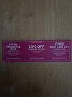 Bath & Body Works 3 Coupons 25% Off, Body Care Item, France Mist - Exp May 12