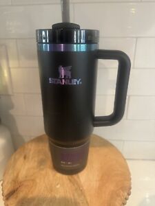 New ListingBLACK CHROMA COLLECTION 30OZ Stanley Quencher H2O Tumbler NEW IN HAND RARE