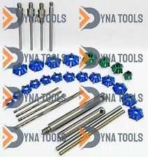 SMALL GAS ENGINE HEADS VALVE SEAT CUTTER KIT CARBIDE TIPPED 34 PCS ALL IN ONE US