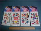 1993 JEROME RUSSELL LOT OF 4 ADULT BODY STICKERS TEMPORARY TATTOOS VARIETY PACKS