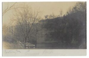 Canton, MO Missouri 1910 RPPC Postcard, Wyaconda River