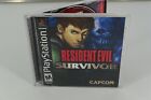 Resident Evil: Survivor (Sony PlayStation 1, 2000) PS1, CIB w/Manual Black Label