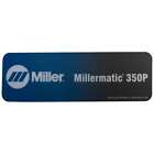 Miller 213935 Label Nameplate Millermatic 350P