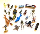 Boy Toy Lot Army Men, Sharks, Spiders, Trains. Skate Board, Action Figures
