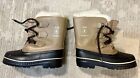 Sorel Kids Size 2 Waterproof Snow Winter Boots Made In USA
