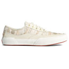 Sperry Soletide Playa Lace Up  Mens Off White Sneakers Casual Shoes STS23834