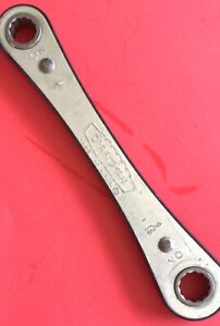 Vintage Craftsman USA 9-43683 9/16” - 1/2” Ratcheting Box Wrench Crown Logo