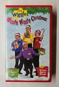 The Wiggles: Wiggly Wiggly Christmas (VHS, 2000, Red Clamshell)