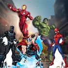 Official Marvel Super Hero Life sized cardboard cutouts Avengers Hulk Iron Man