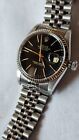 Vintage Rolex 16014 Black Dial Men's Automatic Watch 1978