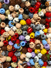 Lego Bulk Lot Of 50 Multicolor Minifigure Heads Free US Shipping