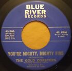 The Gold Coasters~You're Mighty Mighty Fine RARE DOOWOP R&B 45 BLUE RIVER 45