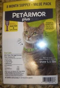 PetArmor Plus Flea & Tick Protection for Cats (8 month supply)