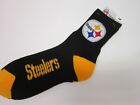 New! Men's Large (10-13) NFL Team Apparel Pittsburgh Steelers Socks