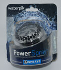 Waterpik 6-Mode Powerspray+ Fixed Mount Shower, Chrome *Package is damaged
