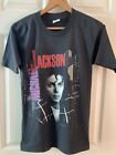 Mens Vtg Healthknit Michael Jackson 1988 Bad Tour Single-Stitched T-Shirt Size M