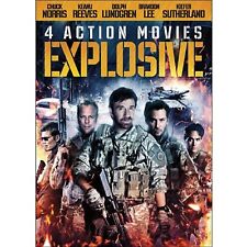 4 Explosive Action Movies (With Case)(VG)