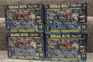 2021 Panini NFL Contenders Football Mega Box - Lot of 4 - New/Unopened