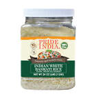 Extra Long Indian White Basmati Rice - Naturally Aged Aromatic Grain Jar