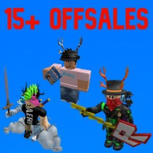ROBLOX 15+ OFFSALES/LIMITEDS GUARANTEED 2006-2014 STACKED