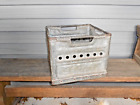Sealtest Metal Milk Crate, Protected By Pinkerton's Nat'l Det Agency 1-64