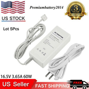 Lot 5Pcs 60W AC Adapter Charger A1181 For Macbook Pro 13