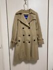 Burberry Blue Label Trench Coat Beige with Liner Size 36 From Japan