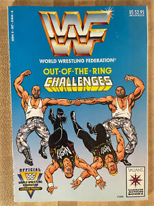 WORLD WRESTLING FEDERATION WWF Out Of The Ring Challenges 1991 NM Valiant