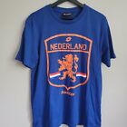 Lotto Blue Size X-Large Nederland Crest and Flag Short Sleeve Shirt