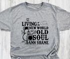 Living In the New World with an Old Soul - Guitar Flower  - Fast Shipping